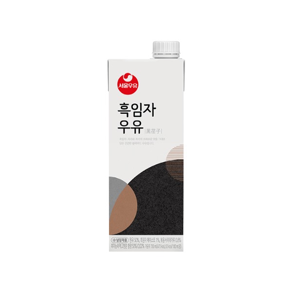 [LYVLY] 서울우유 흑임자 우유 750ml