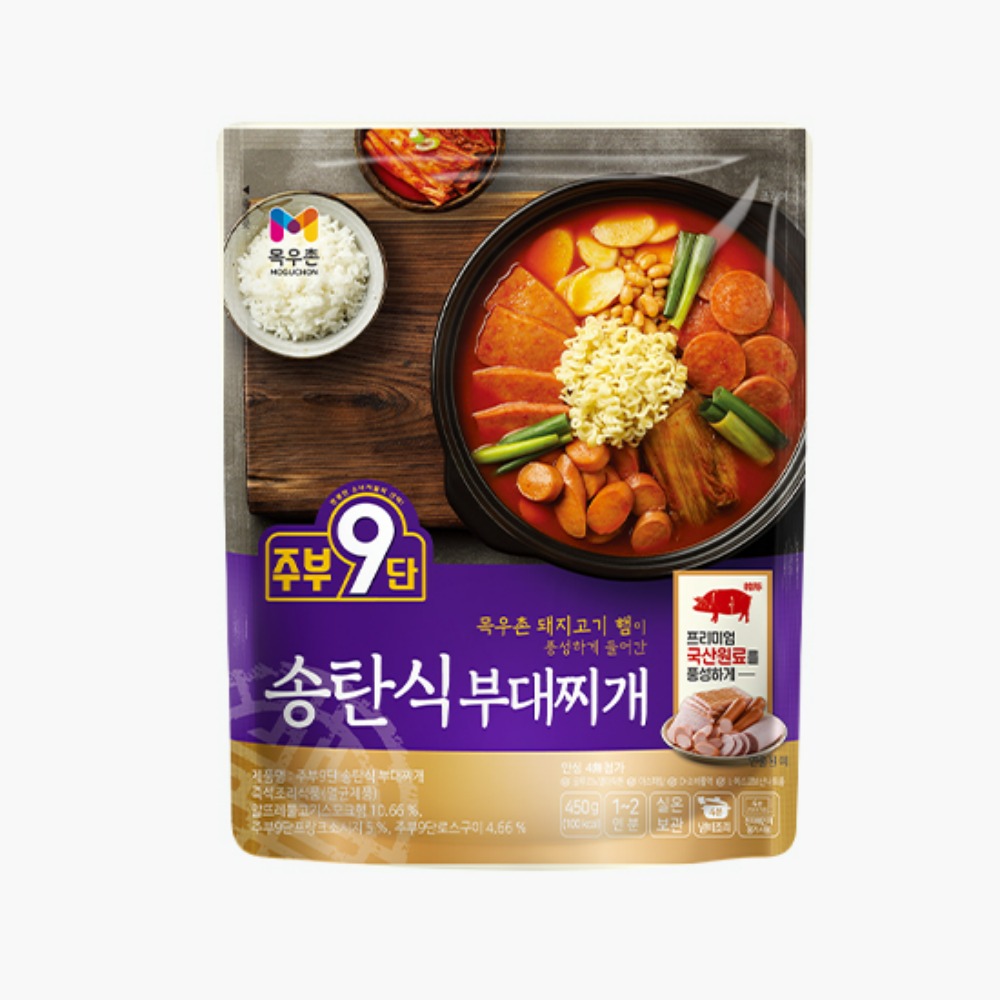 [LYVLY] 목우촌 주부9단 송탄식 부대찌개 450g